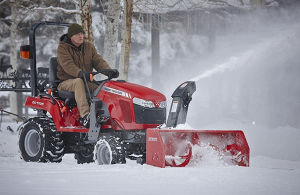 Massey Ferguson GC1700 Series Snow Removal Attachments | Mabie Brothers